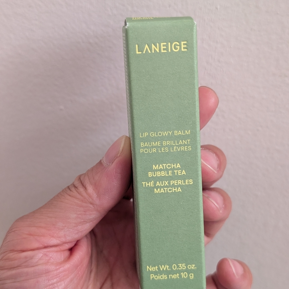 Laneige Lip Glowy Balm in Matcha Bubble Tea *FIRM PRICE*